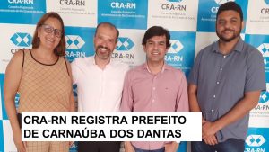 CRA-RN recebe prefeito de Carnaúba dos Dantas