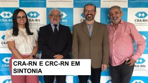 Read more about the article CRA-RN recebe visita do CRC-RN
