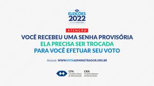 Read more about the article Profissional precisa da senha para participar das eleições do Sistema CFA/CRAs