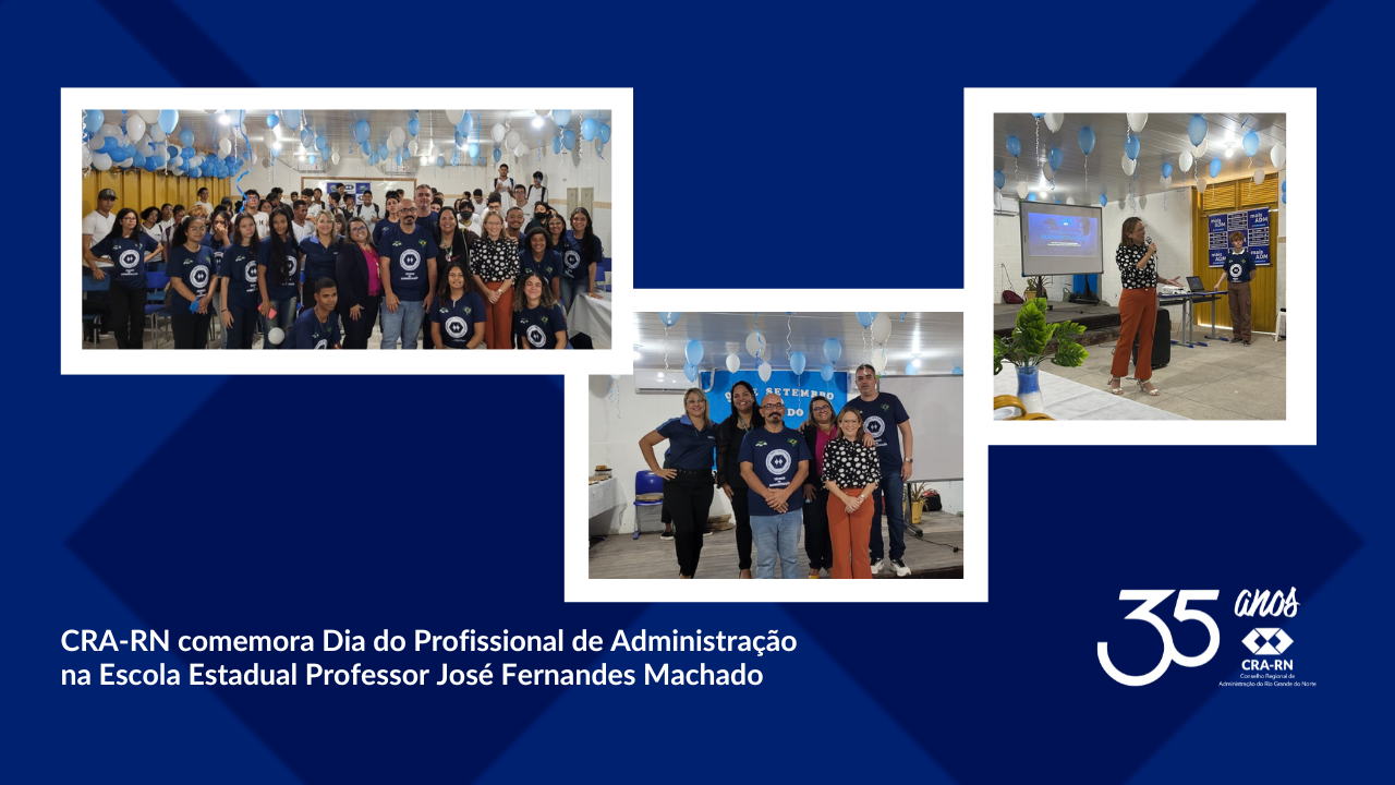 Read more about the article CRA-RN comemora dia do profissional de Administração em escola estadual