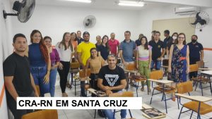 Leia mais sobre o artigo CRA-RN leva palestra a estudantes da Unopar – Santa Cruz