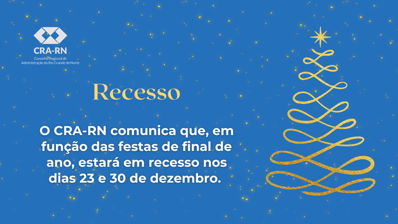 Read more about the article Atenção para os horários especiais de final de ano do CRA-RN!