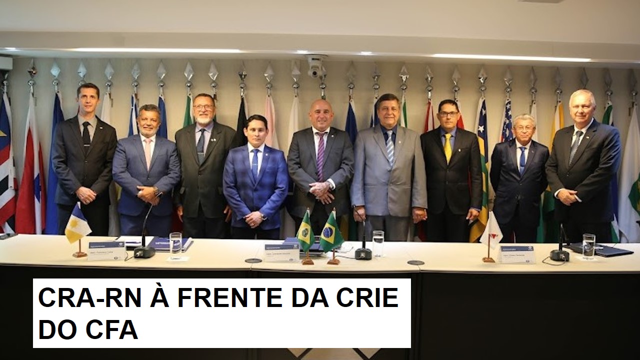 Read more about the article Conselheiro federal pelo RN coordena a Câmara de Relações Internacionais e Eventos do CFA
