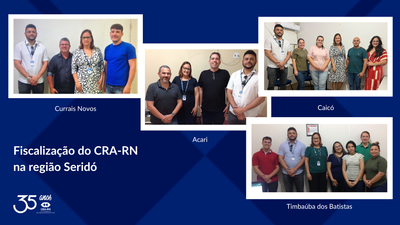 You are currently viewing Fiscalização do CRA-RN visita municípios da Região do Seridó