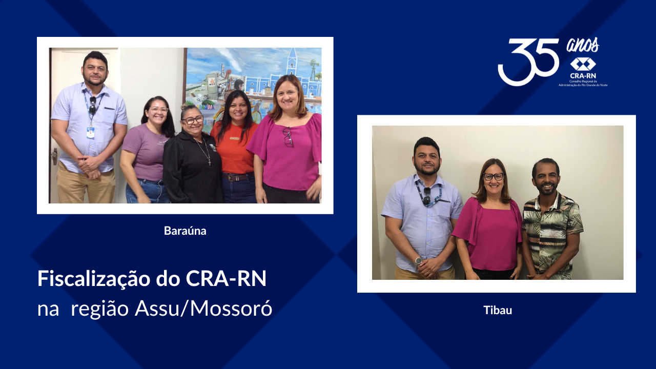 Read more about the article Fiscalização do CRA-RN continua na Região Assu/Mossoró