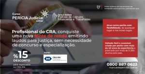Read more about the article CRA-RN oferece desconto em Curso de Perícia Judicial