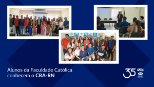 Read more about the article CRA-RN recebe alunos da Faculdade Católica do RN