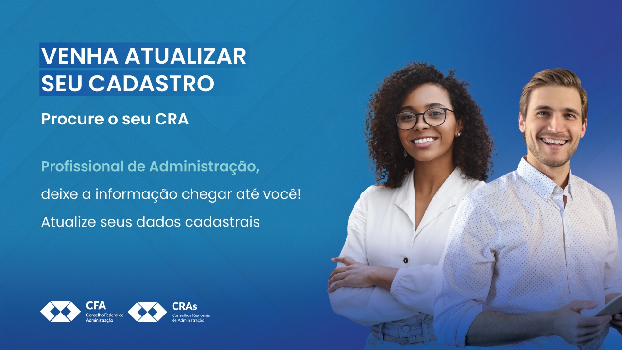 Leia mais sobre o artigo CFA dá início a campanha de atualização cadastral na Administração