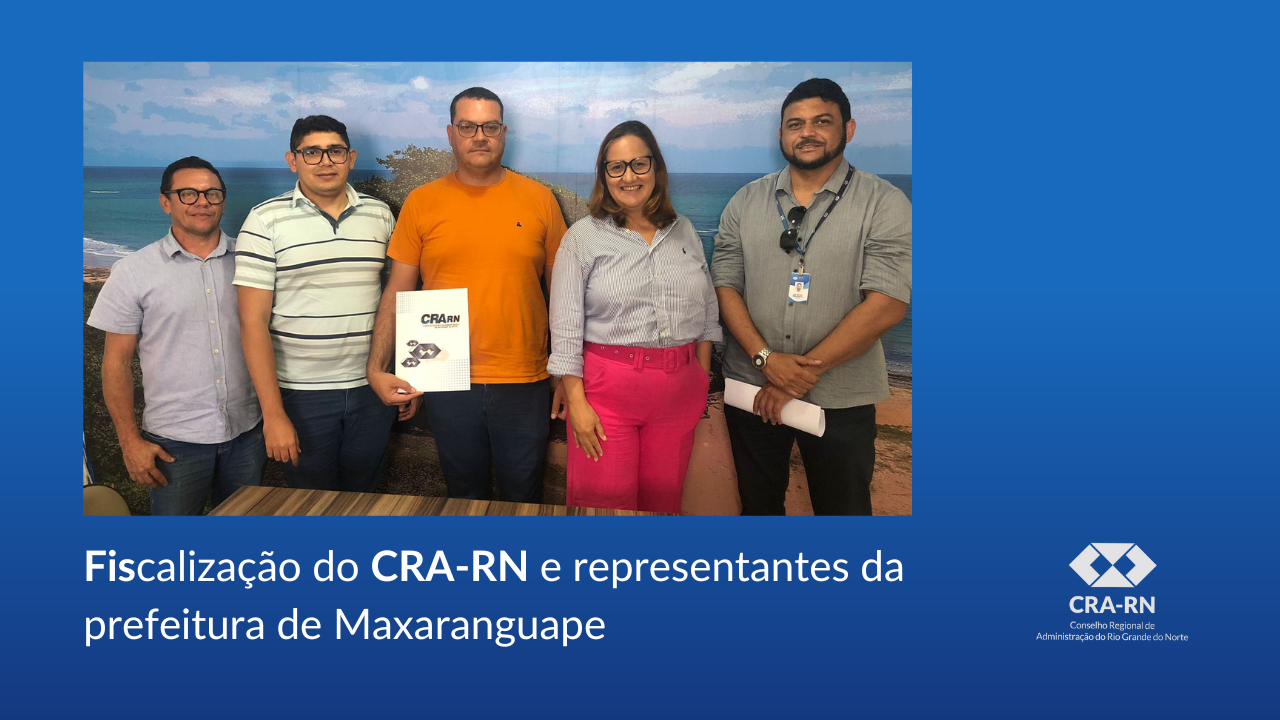 Leia mais sobre o artigo Fiscalização do CRA-RN conclui ações na região Leste Potiguar