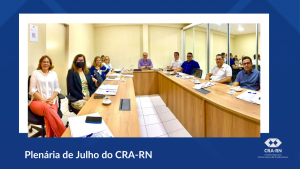 Leia mais sobre o artigo Conselheiros do CRA-RN participam da plenária de julho