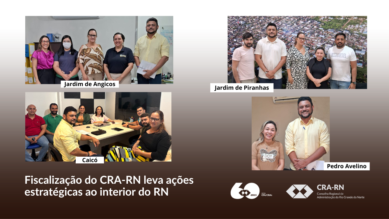 Você está visualizando atualmente CRA-RN intensifica ações fiscalizatórias e propositivas no interior do estado