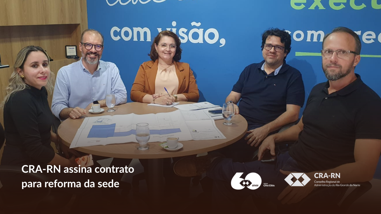 Leia mais sobre o artigo CRA-RN assina contrato para reforma da sede
