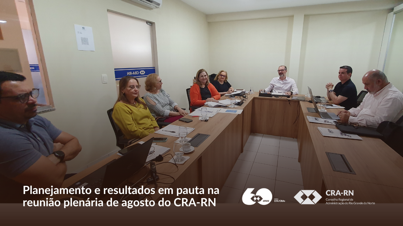 Leia mais sobre o artigo CRA-RN realiza reunião plenária e define ações estratégicas para a profissão
