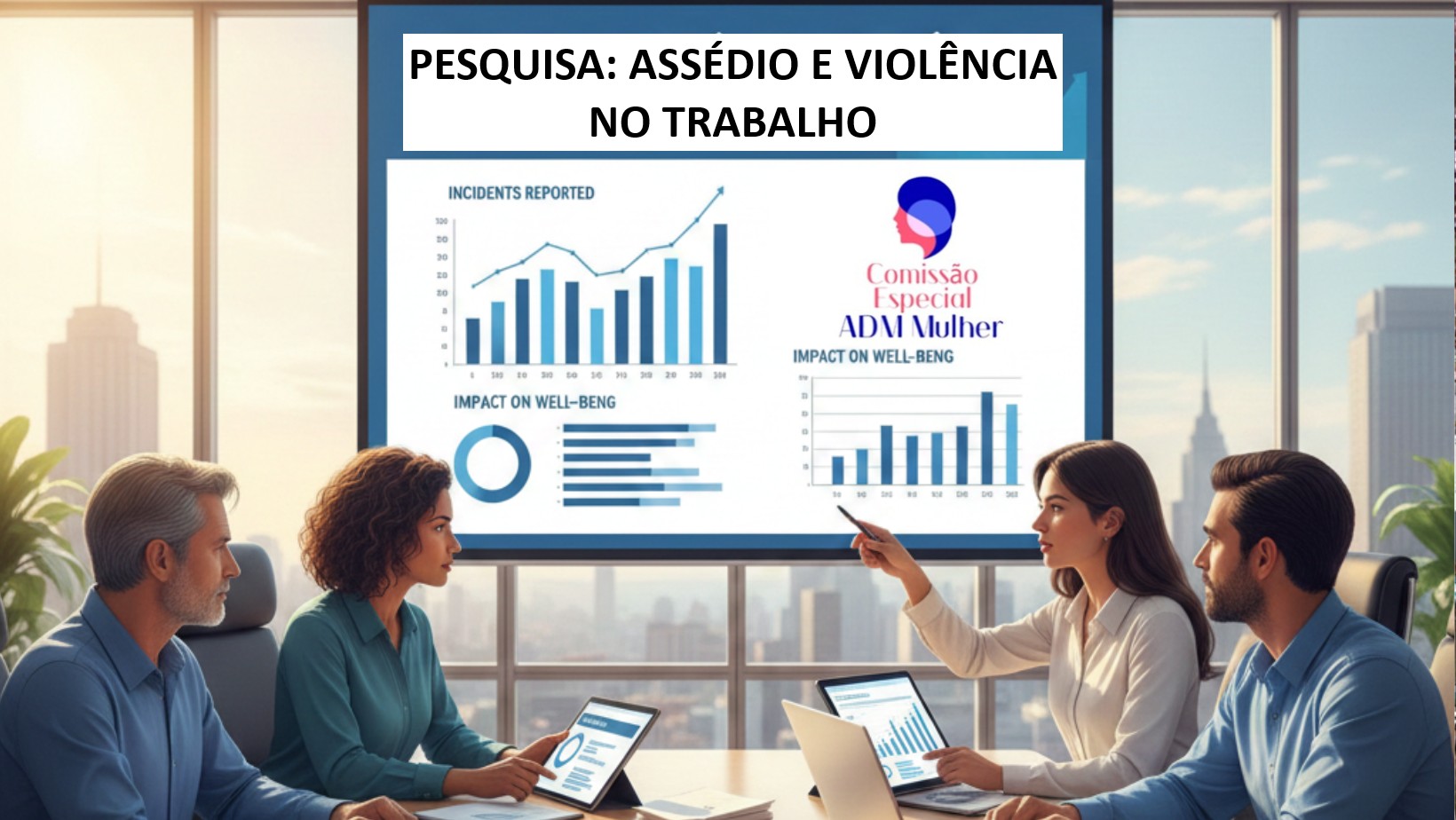 Você está visualizando atualmente Mulher ADM Segura: pesquisa mapeia assédio e violência contra trabalhadoras