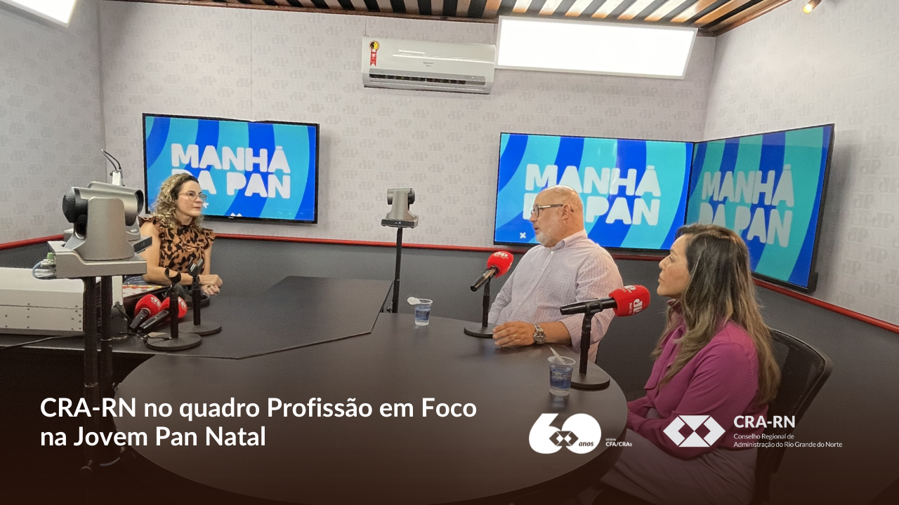 Você está visualizando atualmente Conselheiro do CRA-RN participa do quadro Profissão em Foco na Jovem Pan Natal